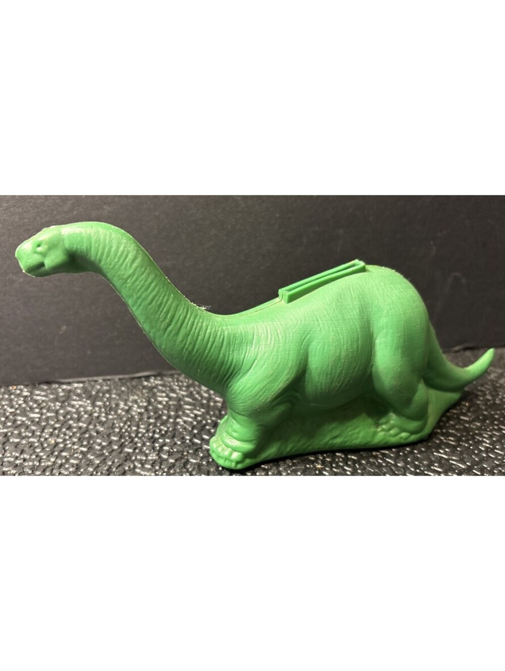 VTG 1960's Sinclair Oil Company Dino Dinosaur Plastic Bank Advertising w/Coins